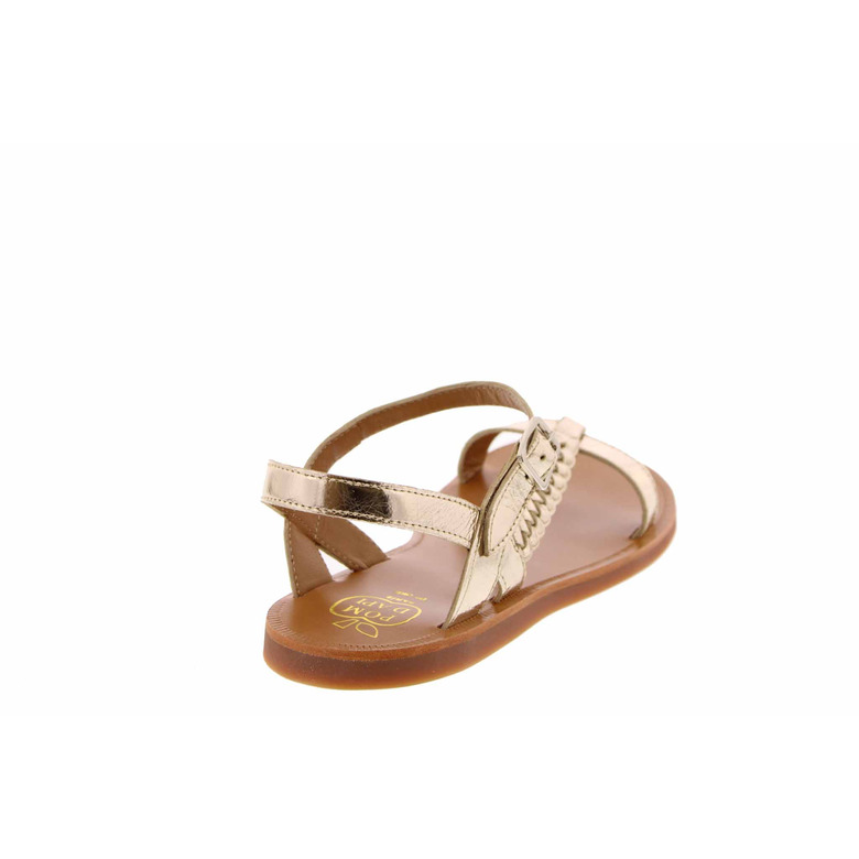 Pom D'api sandalen goud 4