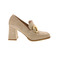 Janet & Janet mocassins beige 1