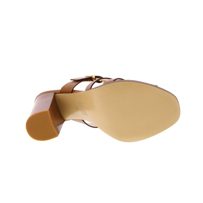 Scapa slippers cognac 5