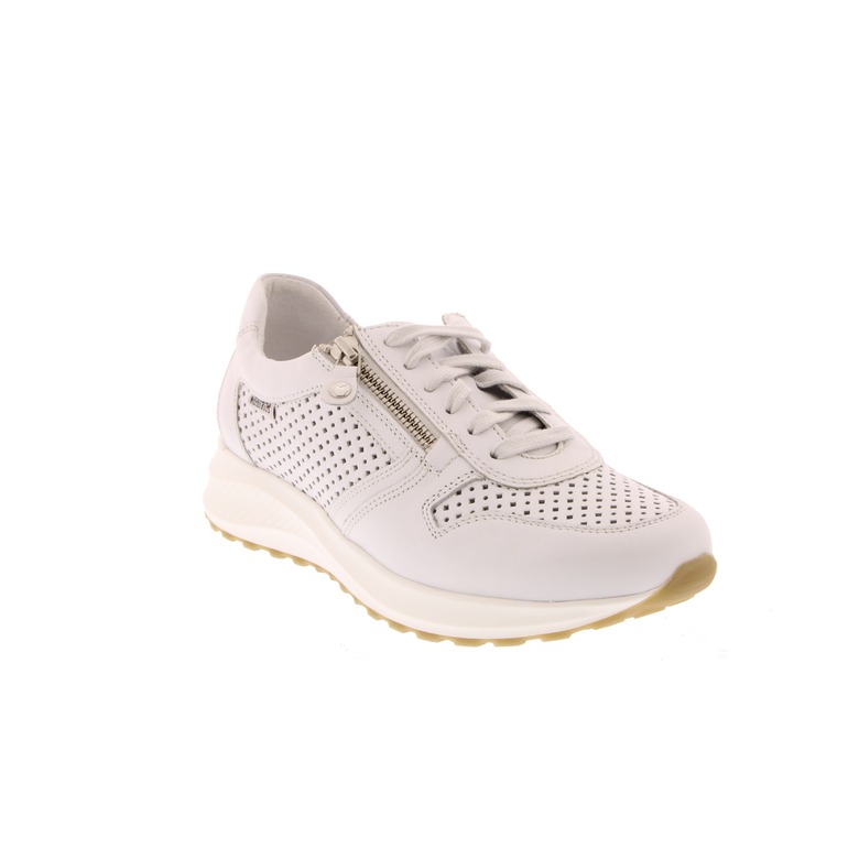 Mephisto chaussures à lacets blanc 2