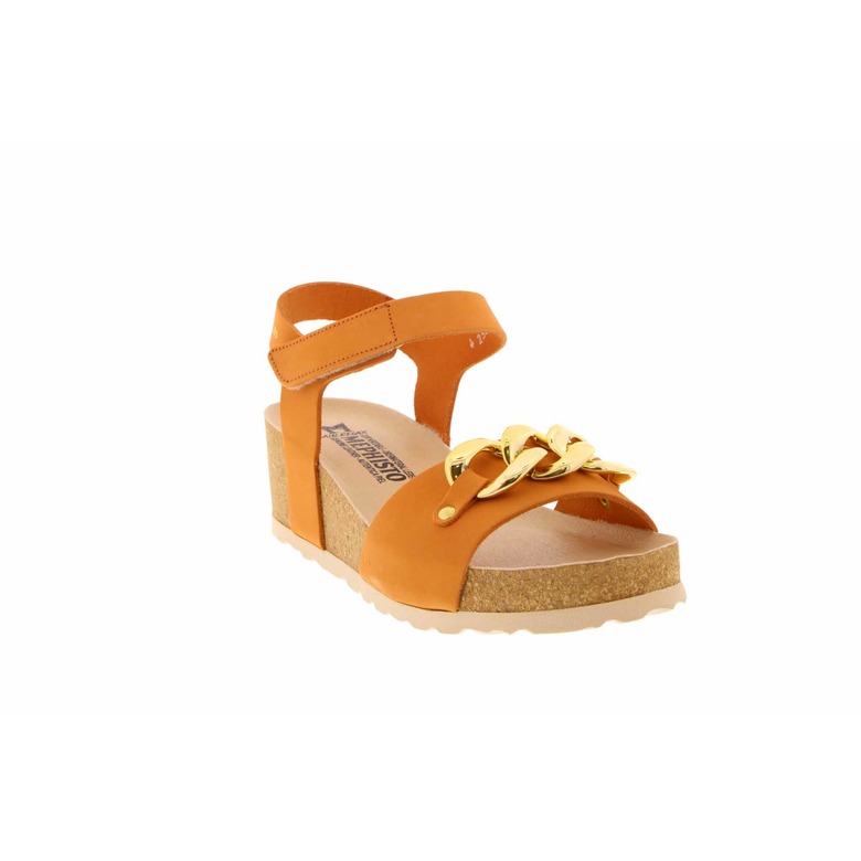 Mephisto sandales orange 2