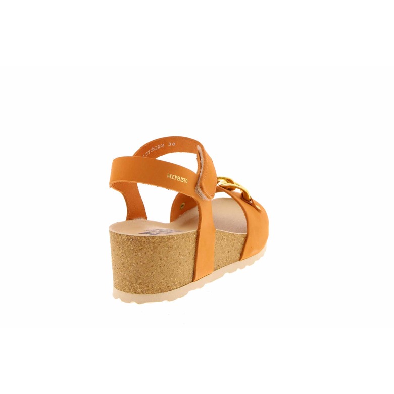Mephisto sandales orange 4