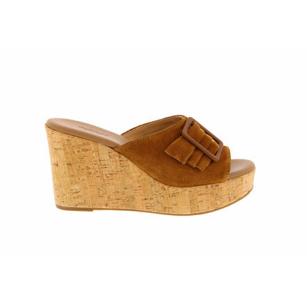Nero Giardini slippers cognac