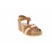 Mephisto sandales cognac 2