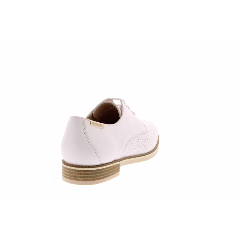 Mephisto chaussures à lacets blanc 4