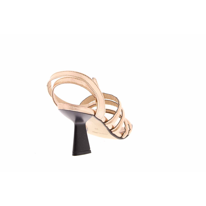 Janet & Janet sandalen rose gold 4