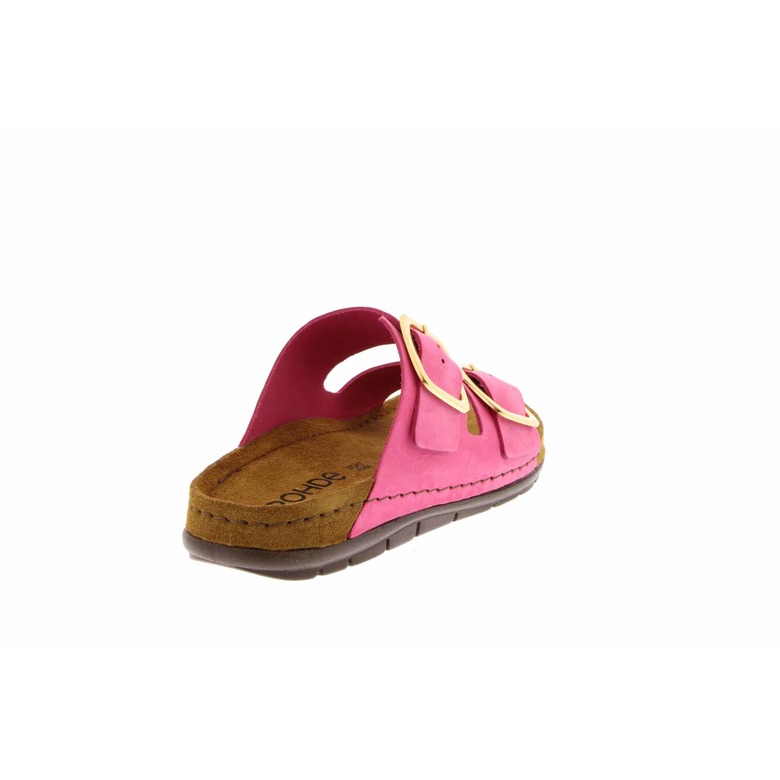 Rohde pantoufles fuchsia 4