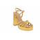 Malori&del Prete 94 sandalen goud 2