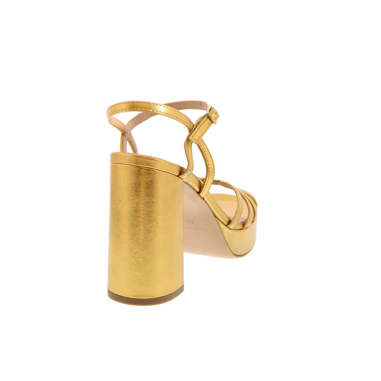 Malori&del Prete 94 sandalen goud 4