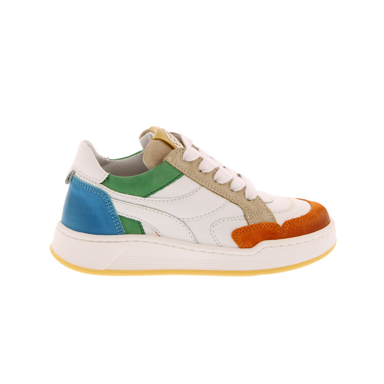 Stones And Bones lage schoenen wit