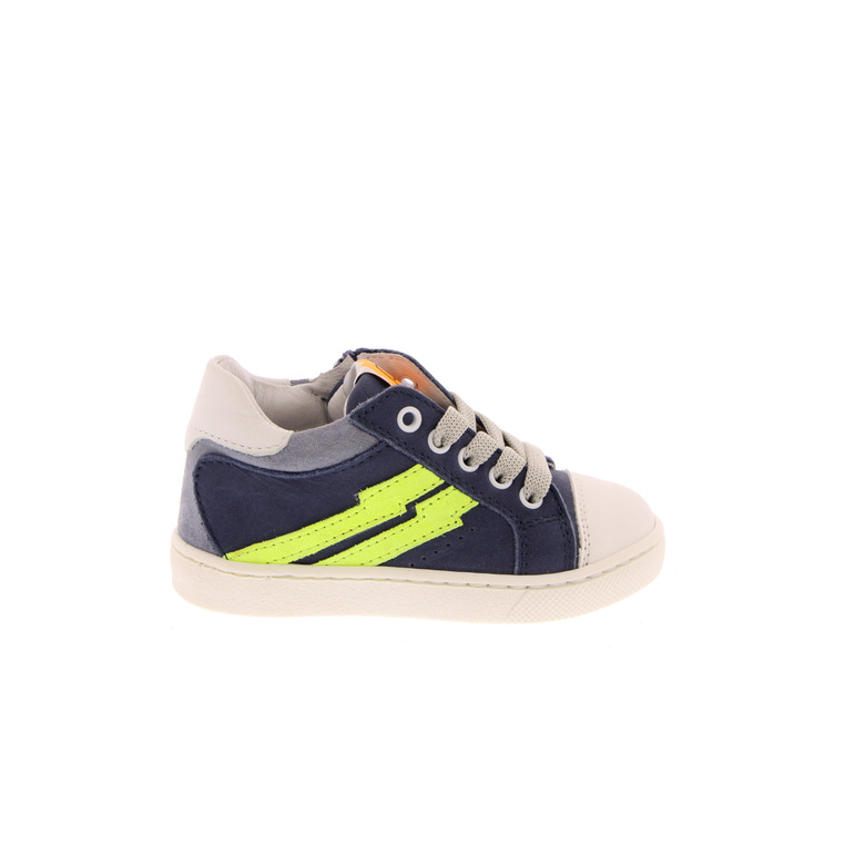 Poldino veterschoenen blauw