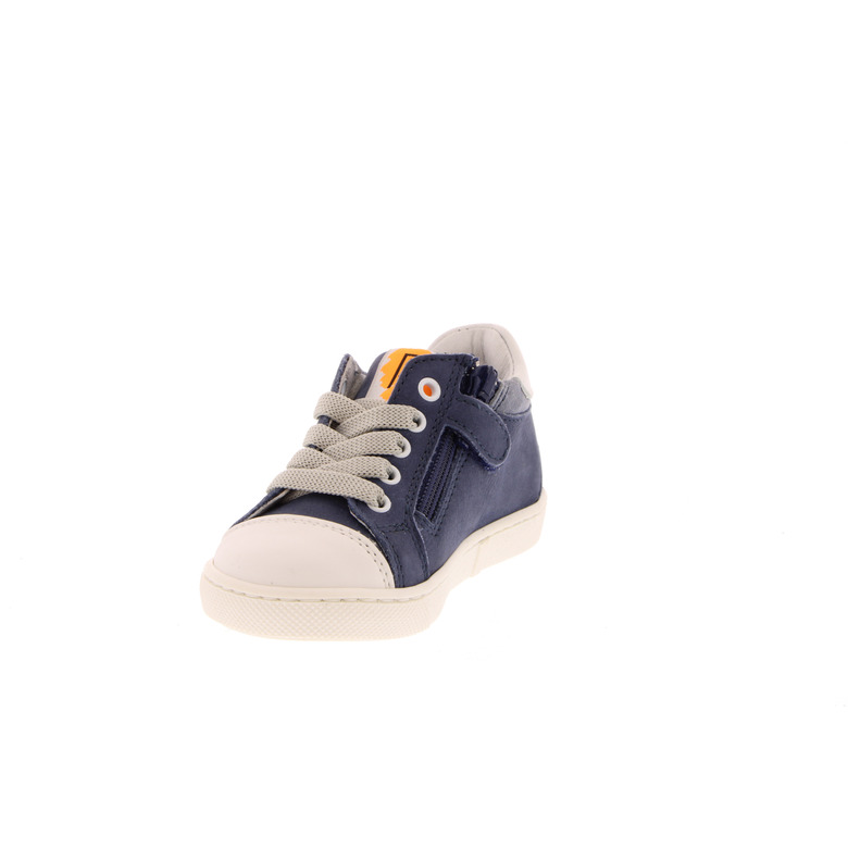 Poldino veterschoenen blauw 3