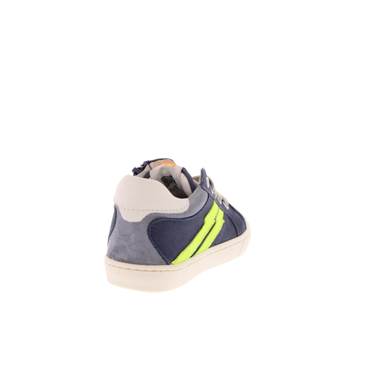 Poldino veterschoenen blauw 4