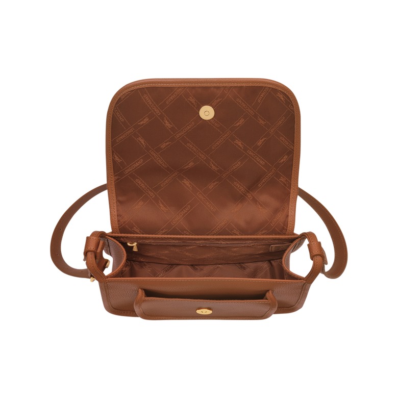 Longchamp sac bandoulière cognac 2