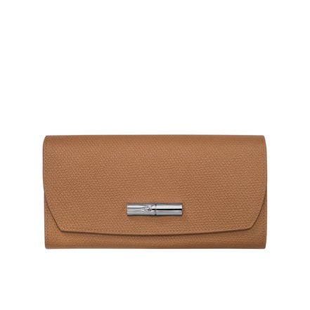 Longchamp wallet cognac