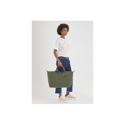 Longchamp reisetasche grÜn