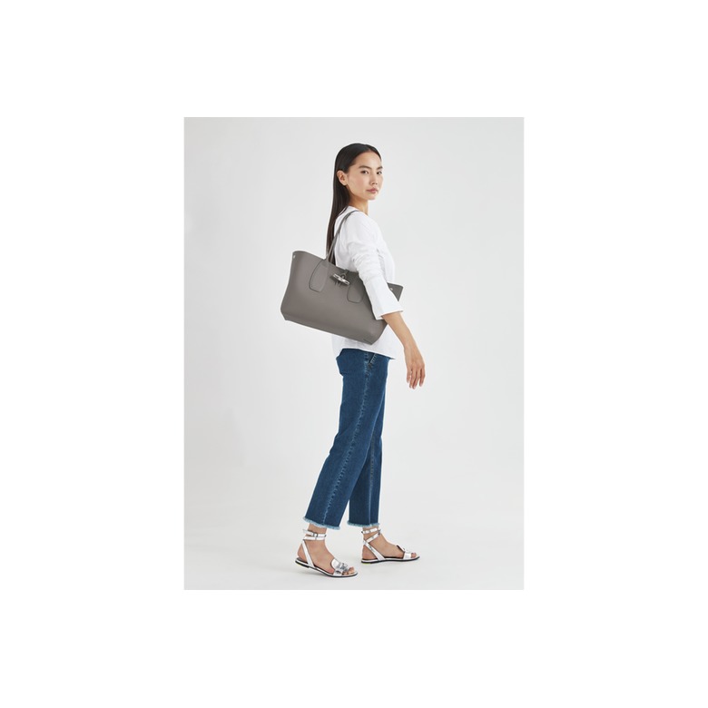 Longchamp shoulder bag taupe 3