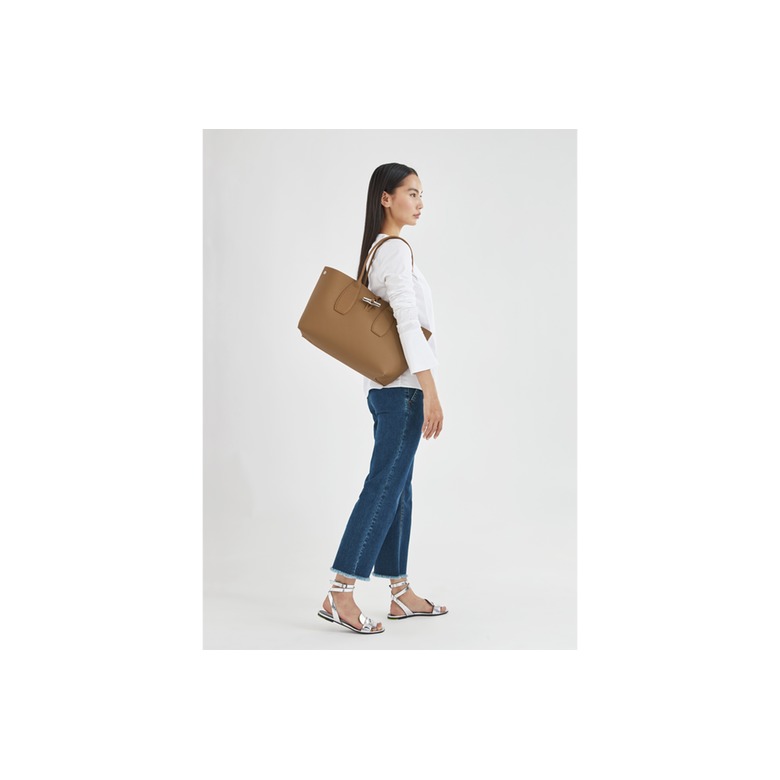 Longchamp schultertasche cognac 3