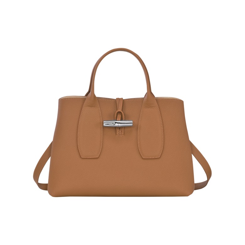 Longchamp handbag cognac