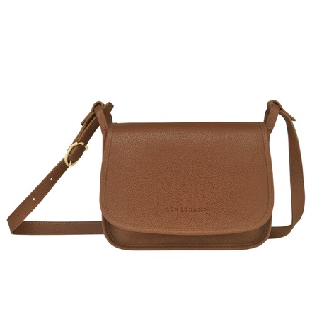 Longchamp sac bandoulière cognac
