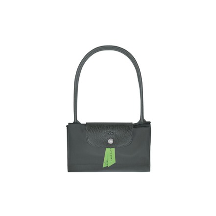 Longchamp schultertasche grau