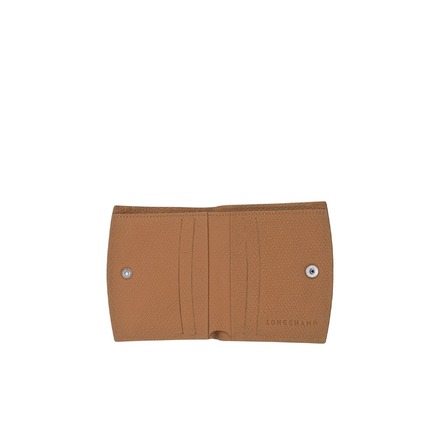Longchamp wallet camel