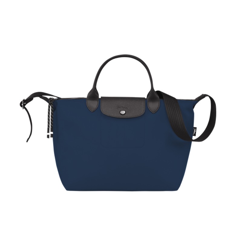 Longchamp sac à main bleu