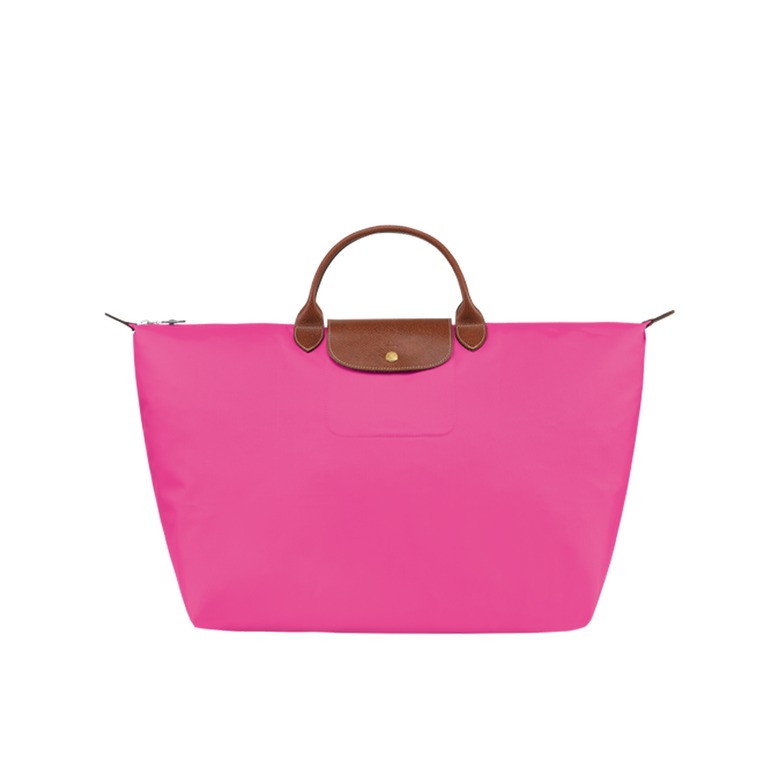 Longchamp sac de voyage fuchsia