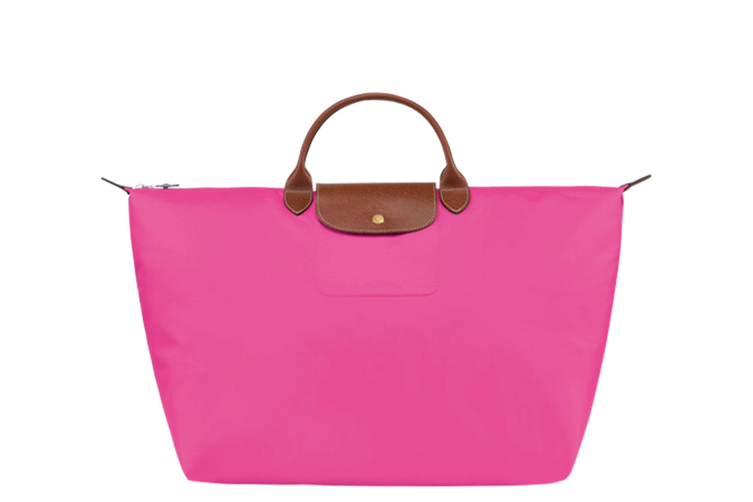 Main Longchamp Pliable Sac Longchamp Rose Fushia Sac à Main M Le