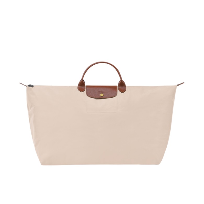 Longchamp travel bag lightbrown