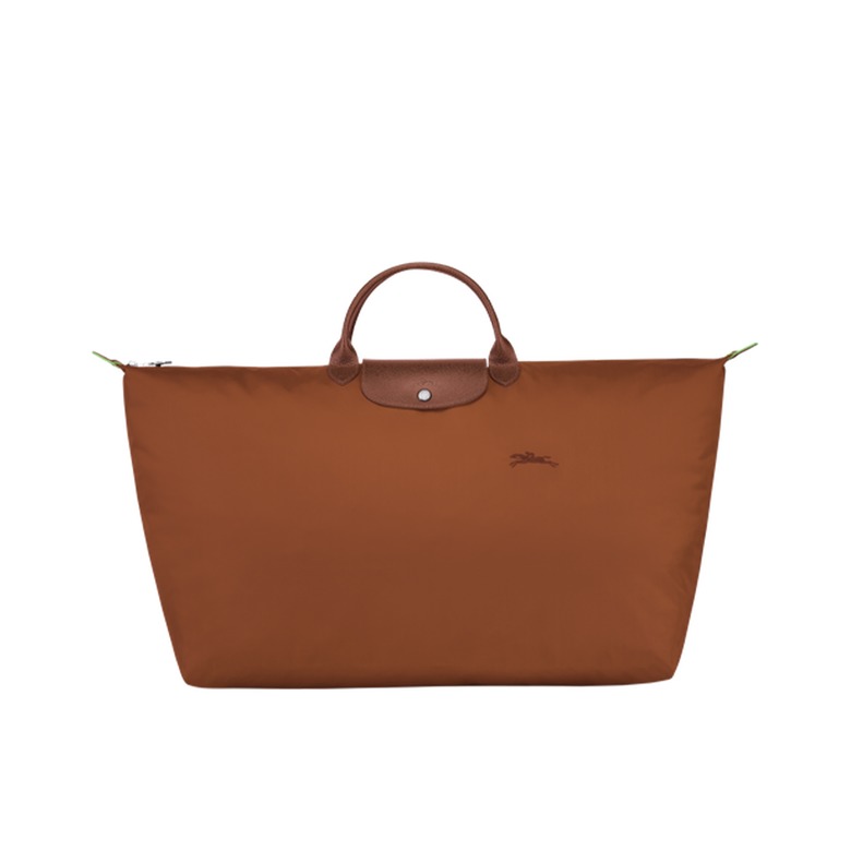 Longchamp sac de voyage cognac