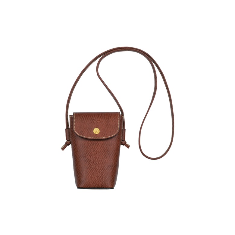Longchamp coque gsm brun