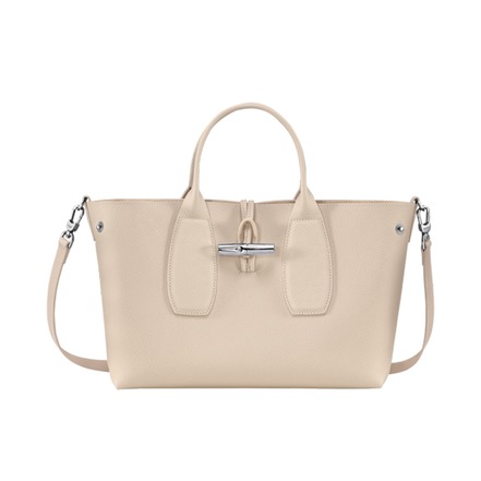 Longchamp handtas beige