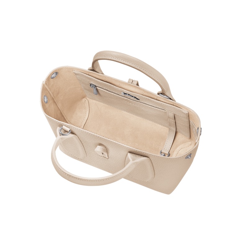 Longchamp handtas beige 3