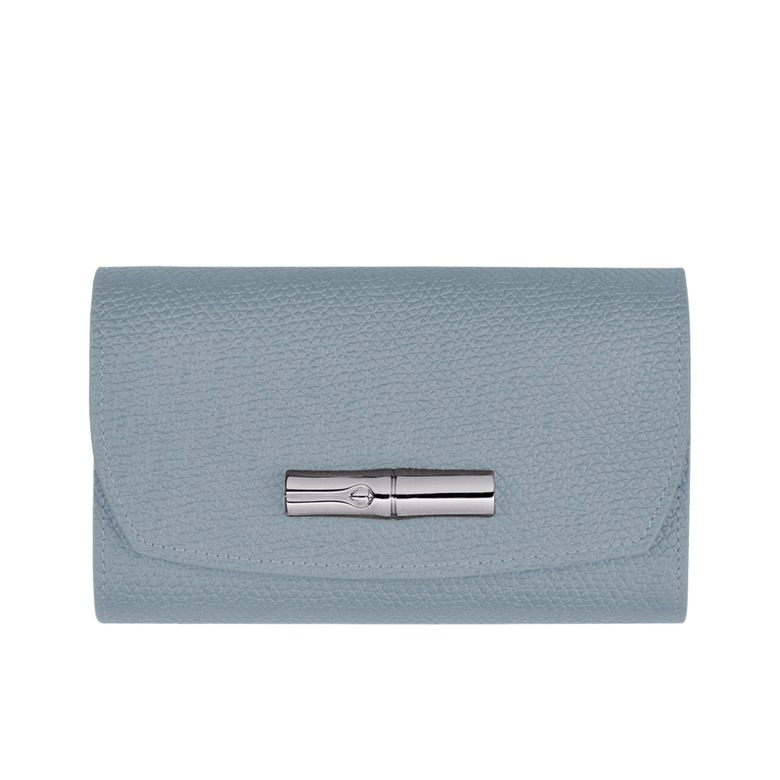 Longchamp portefeuille licht blauw