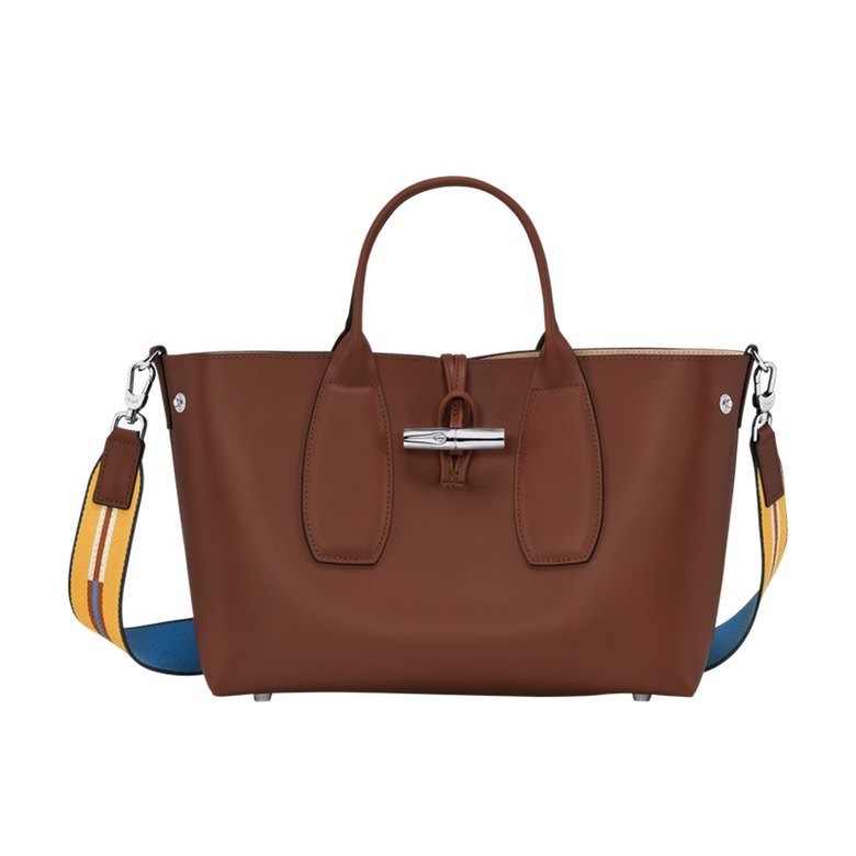 Longchamp handtas bruin 2