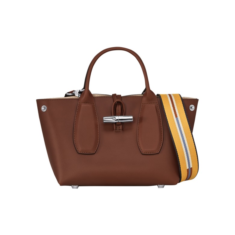 Longchamp handbag brown 2