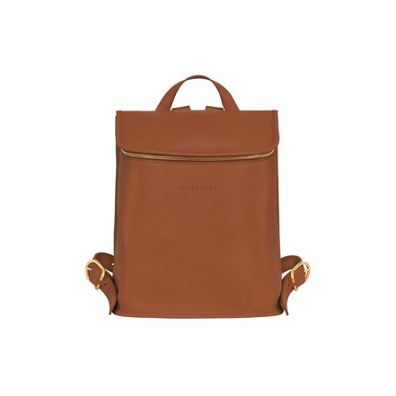 Longchamp rucksack cognac