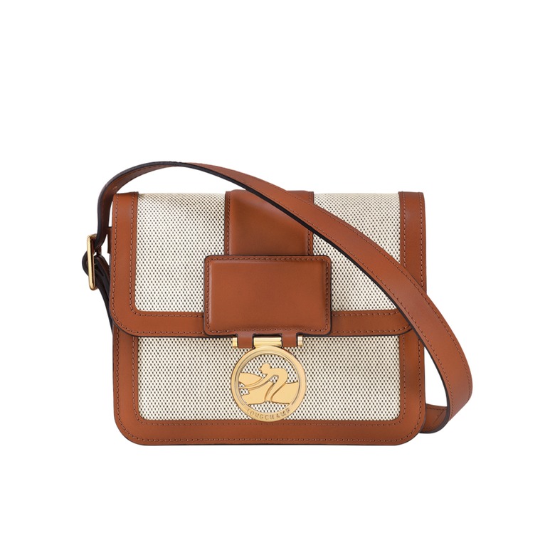 Longchamp sac bandoulière cognac