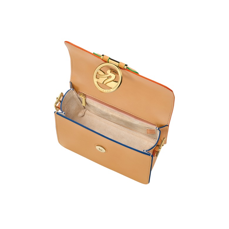 Longchamp umhängetasche camel 3