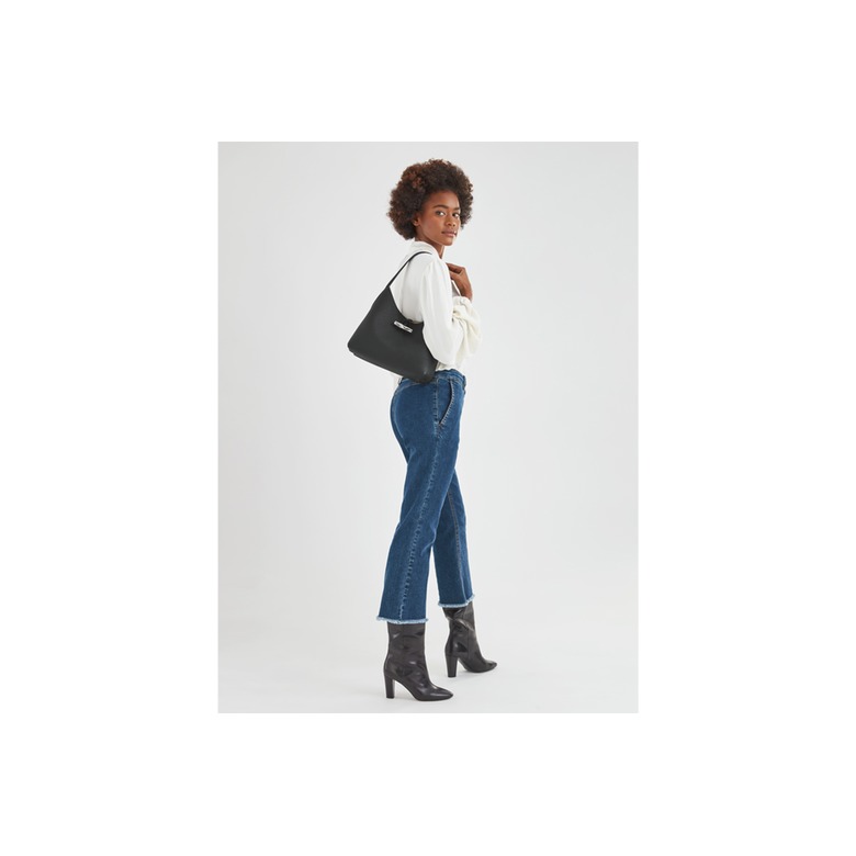 Longchamp sac porté épaule noir 3