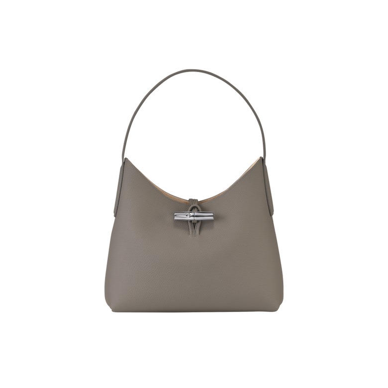Longchamp sac porté épaule taupe