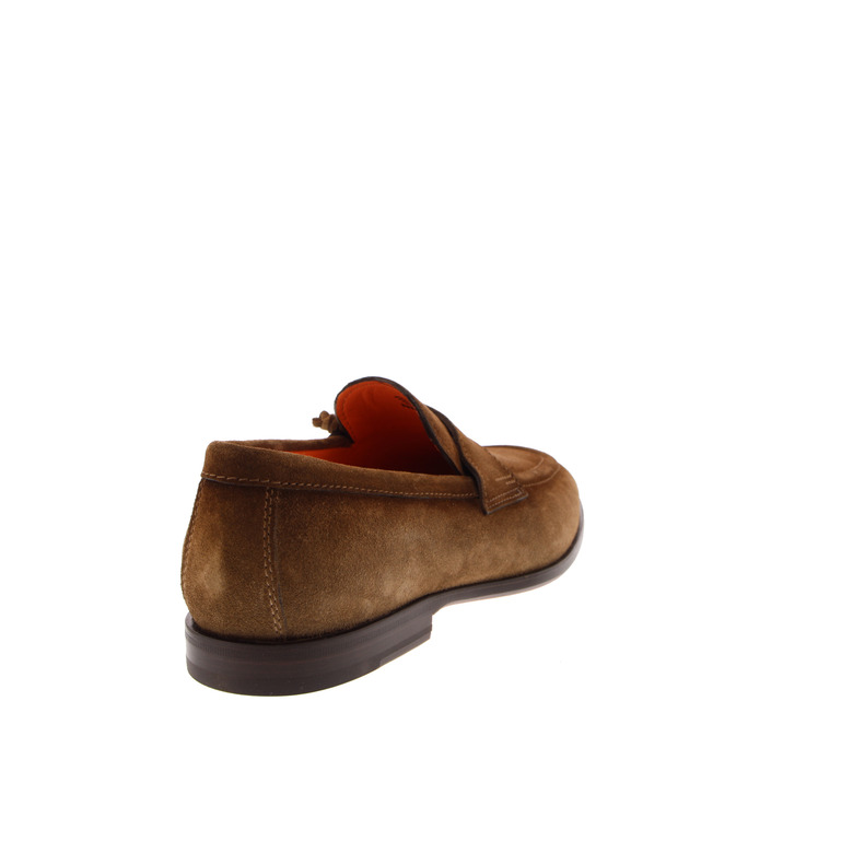 Santoni loafers bruin 4