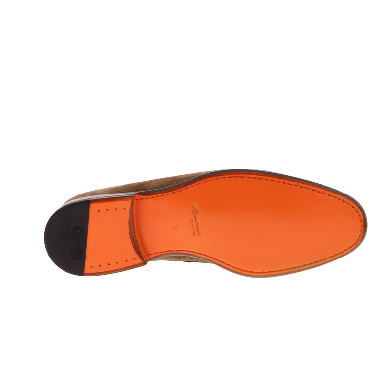 Santoni loafers bruin 5