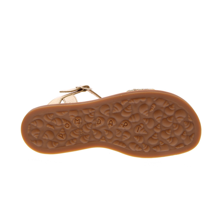 Pom D'api sandalen gold 5