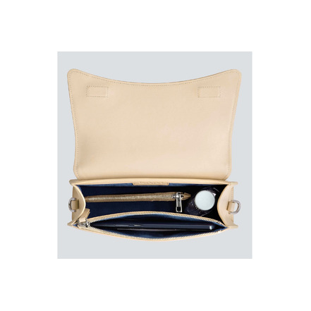 Kaai schultertasche beige