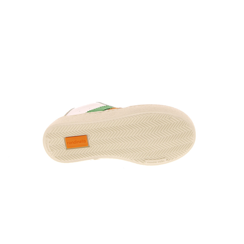 Rondinella veterschoenen wit 5