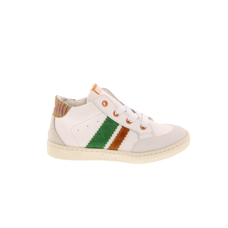 Rondinella veterschoenen wit