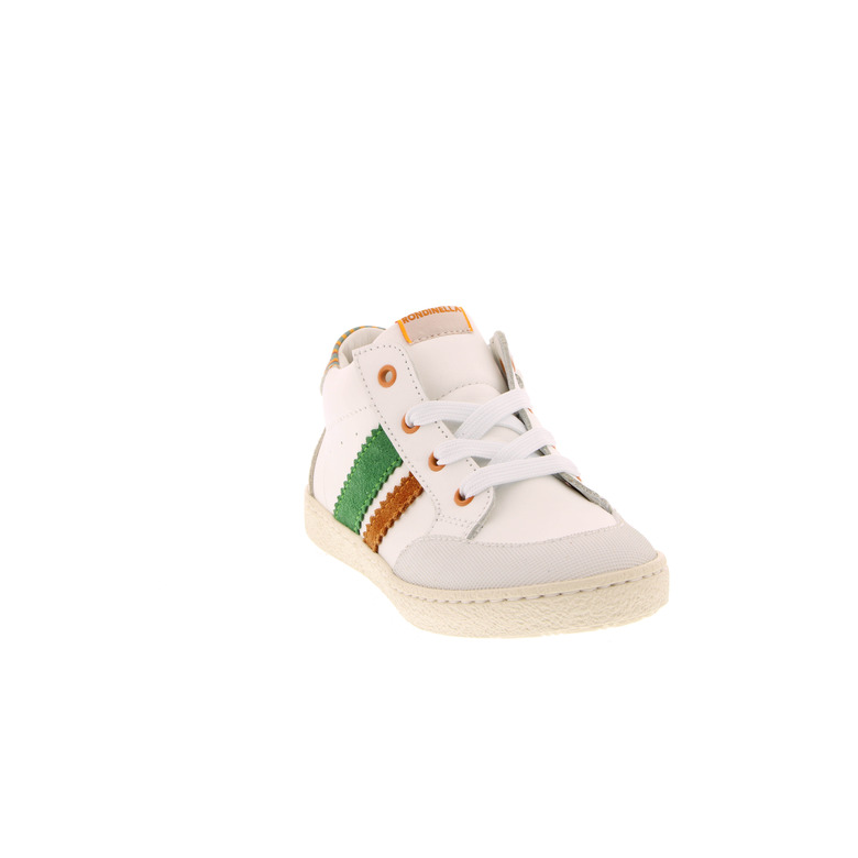 Rondinella veterschoenen wit 2
