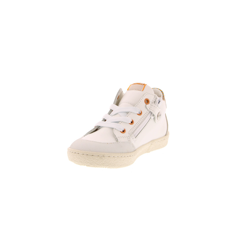 Rondinella veterschoenen wit 3